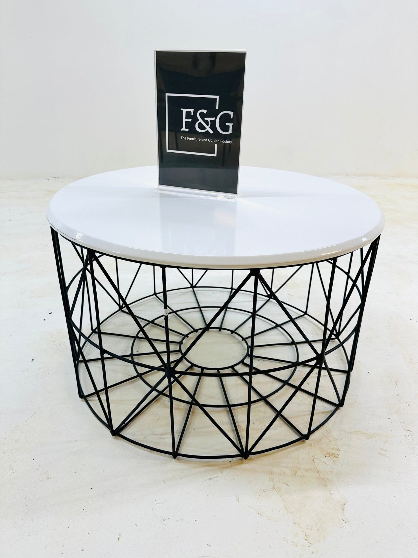 The Blanco Basket Stool - Furniture & Garden