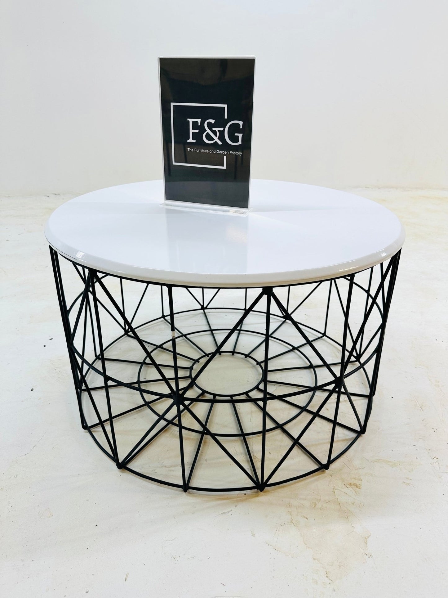 The Blanco Basket Stool - Furniture & Garden