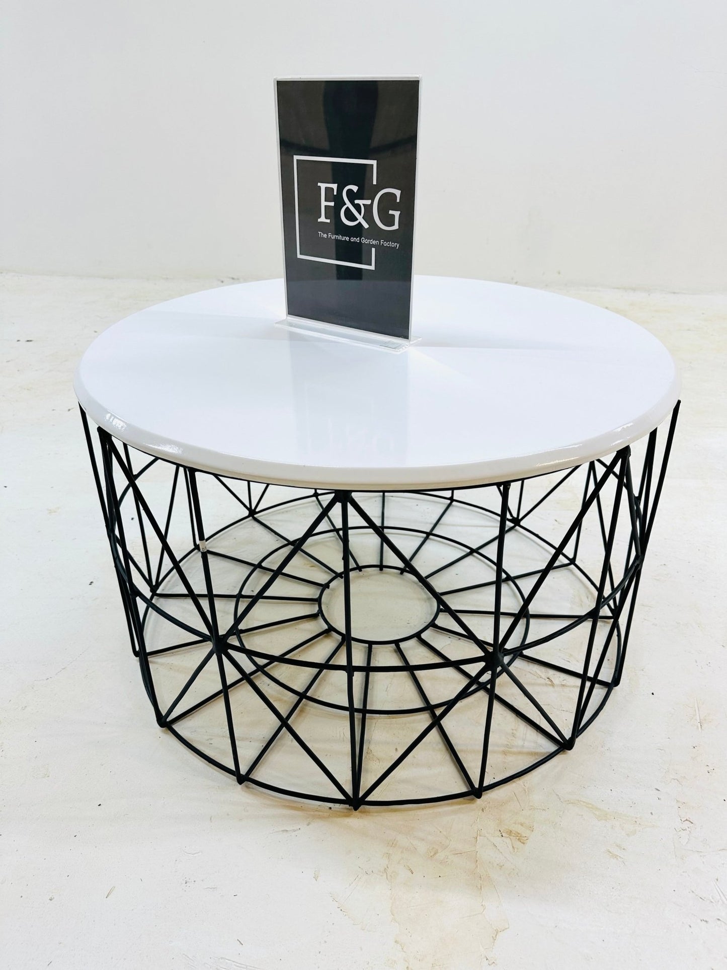The Blanco Basket Stool - Furniture & Garden