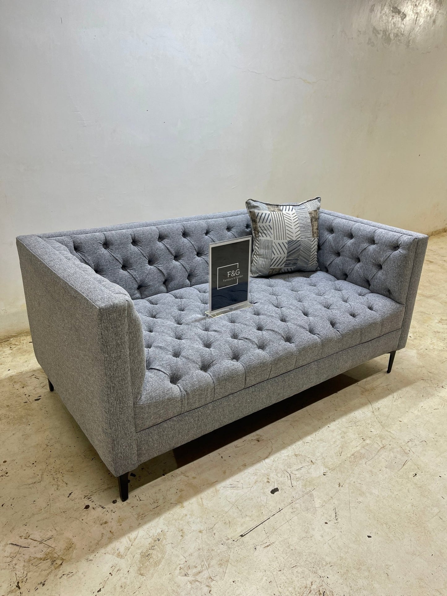 The Boxa Chesterfield Sofa - Furniture & Garden
