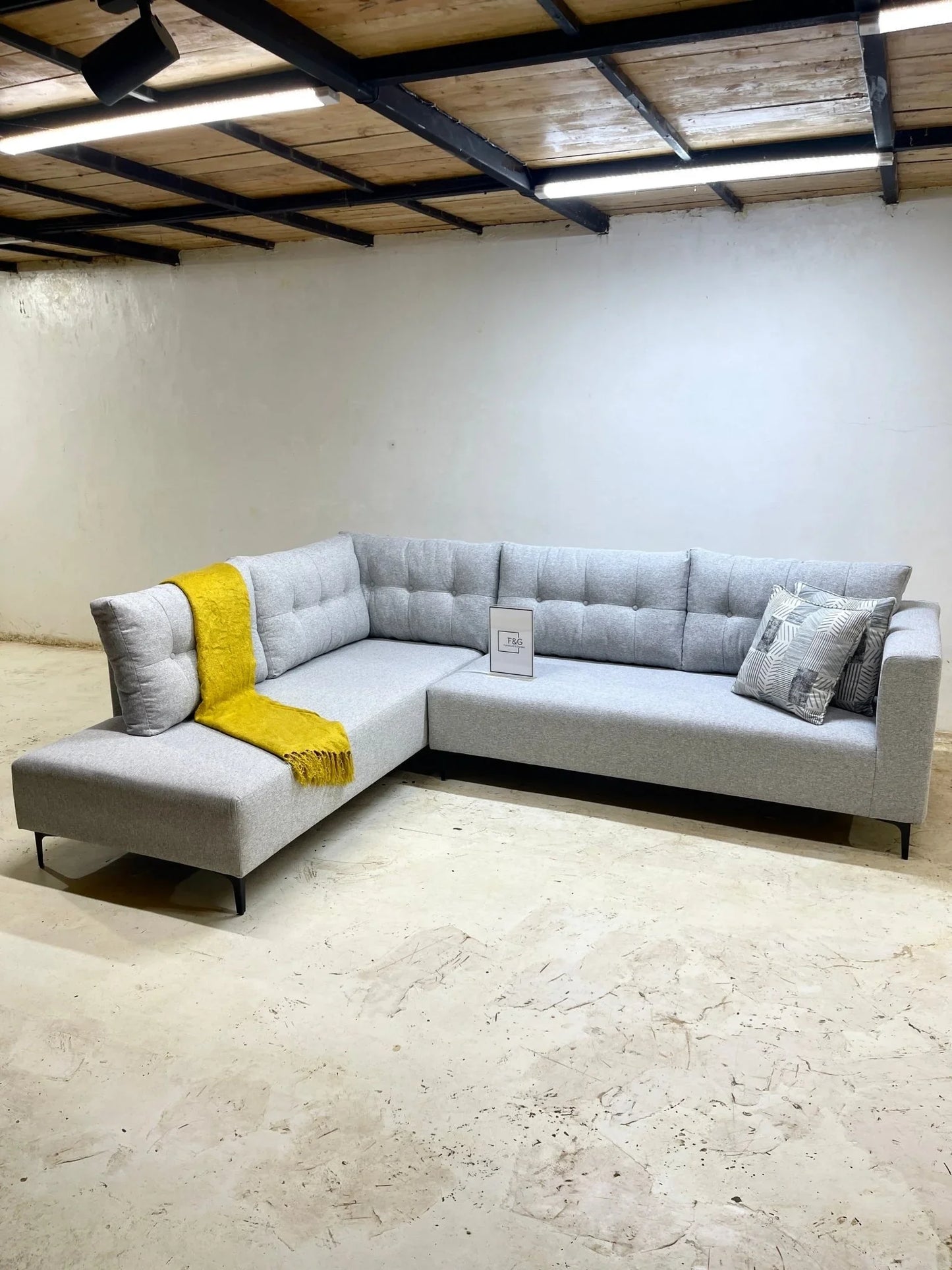 The Christella Sectional Sofa - Furniture & Garden
