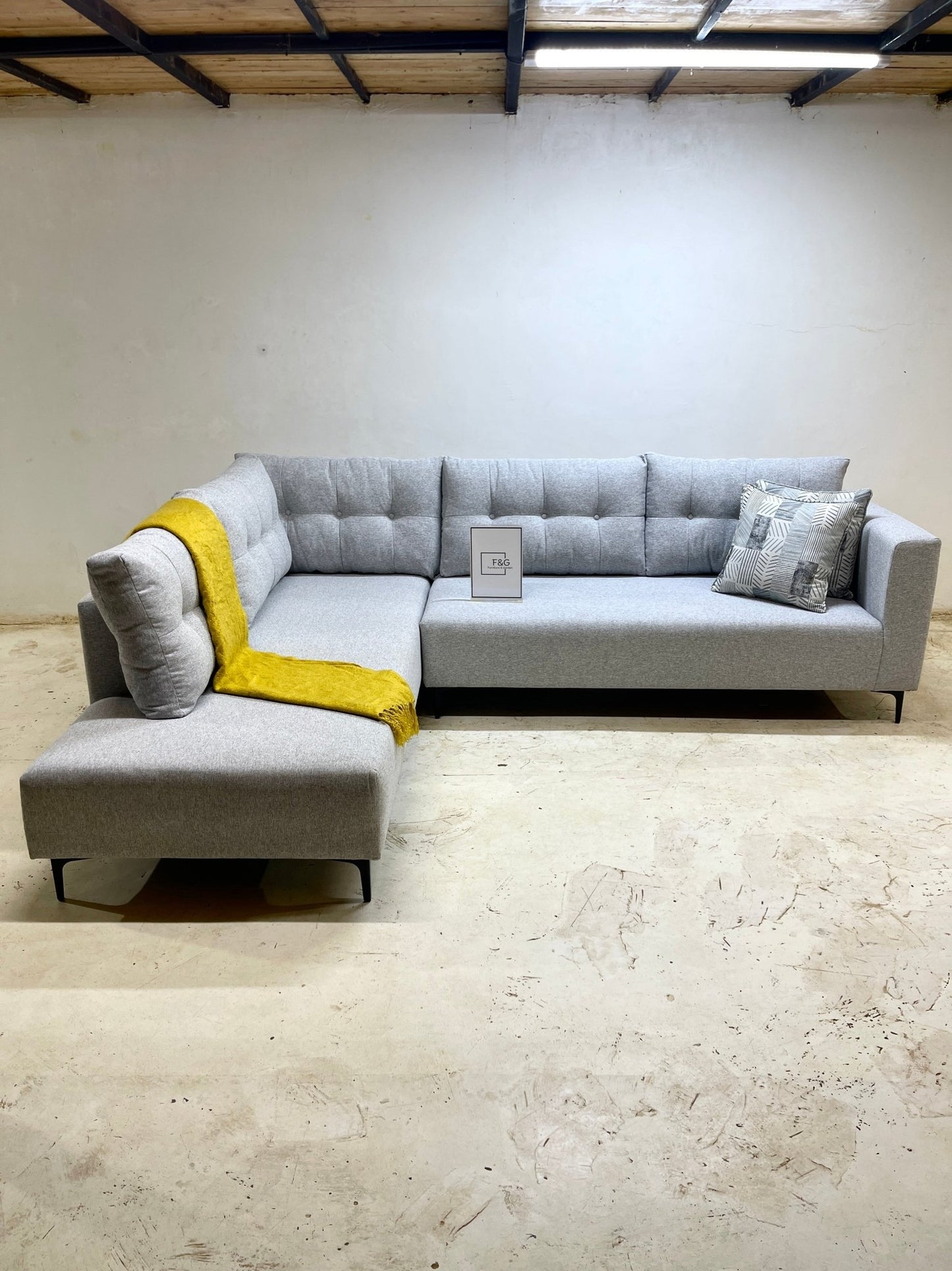The Christella Sectional Sofa - Furniture & Garden