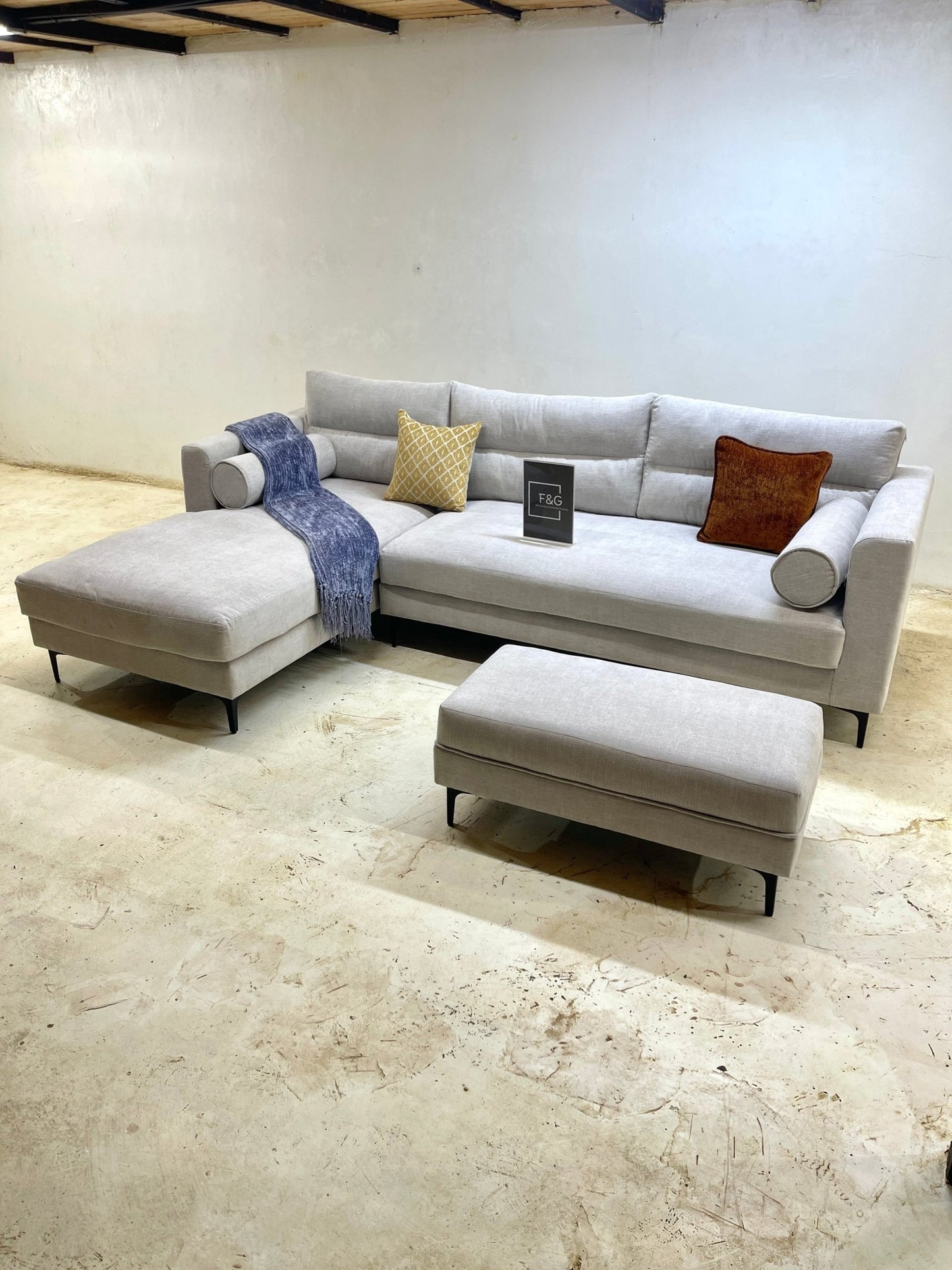 The Palatia Sectional Sofa - Furniture & Garden