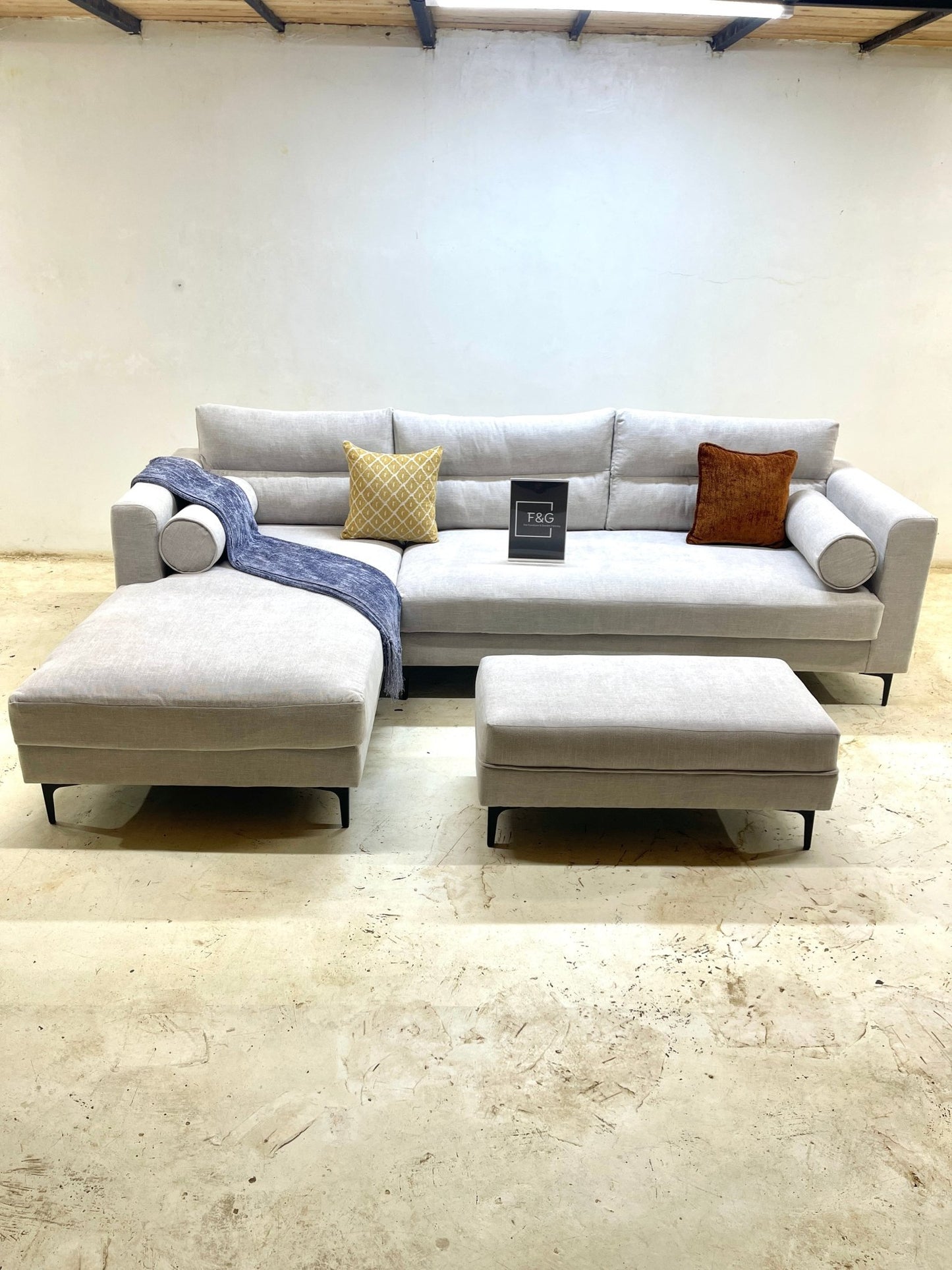 The Palatia Sectional Sofa - Furniture & Garden