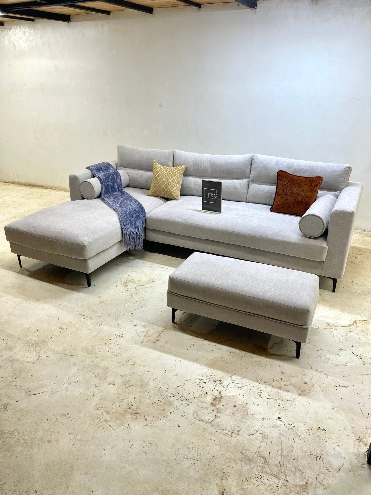 The Palatia Sectional Sofa - Furniture & Garden