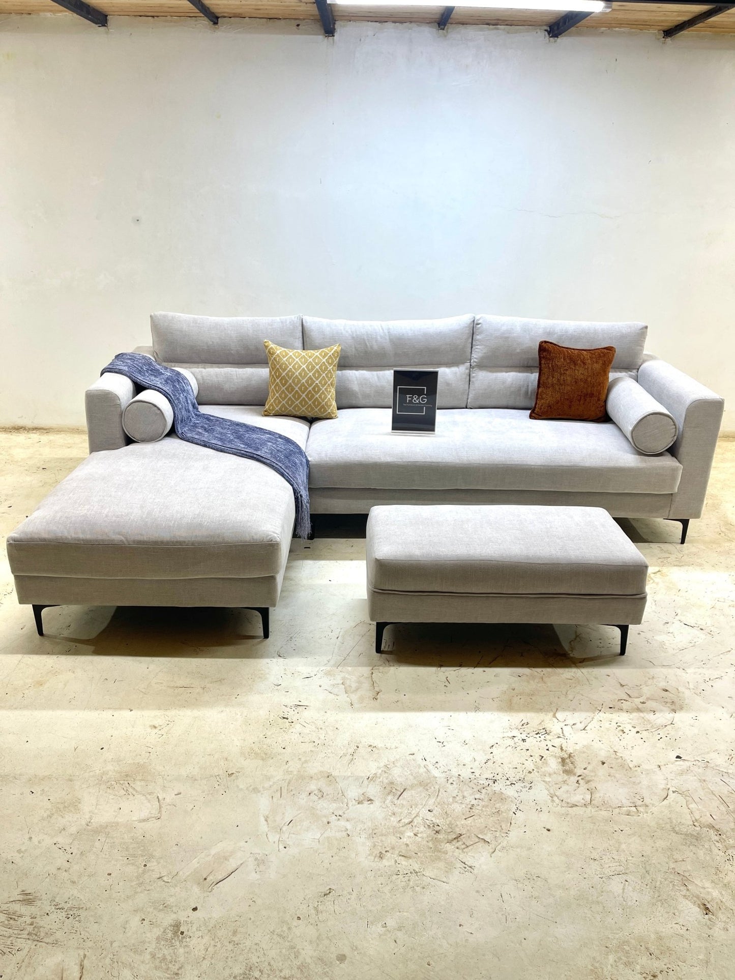 The Palatia Sectional Sofa - Furniture & Garden