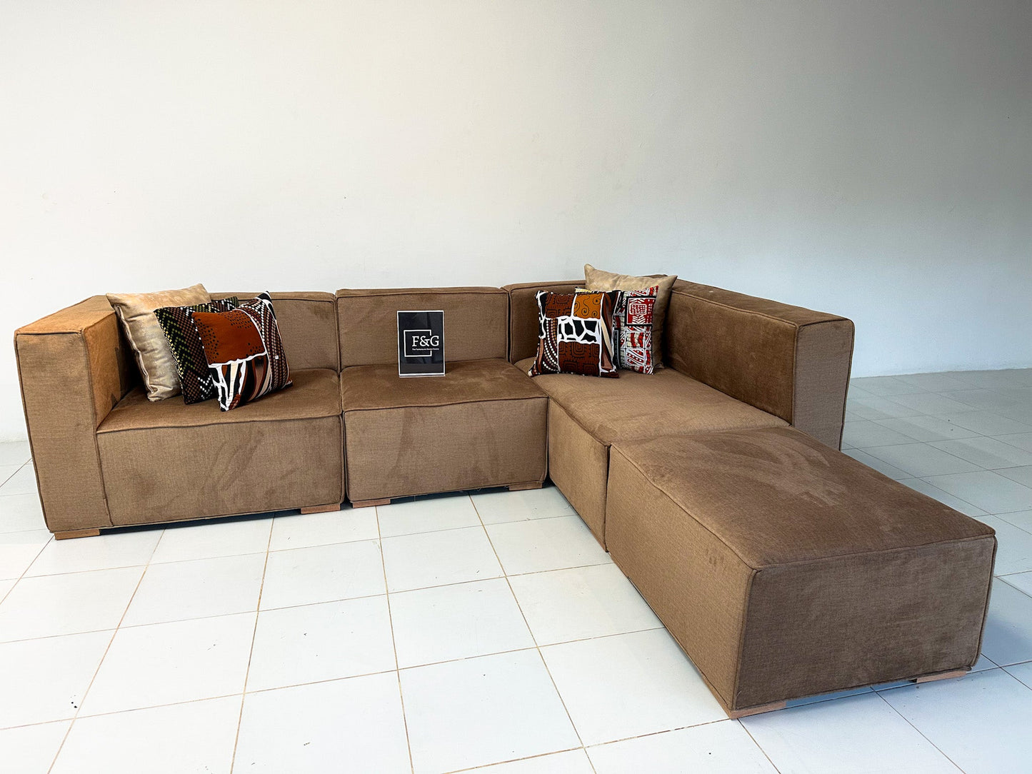 The Rustica Sectional Sofa - Furniture & Garden