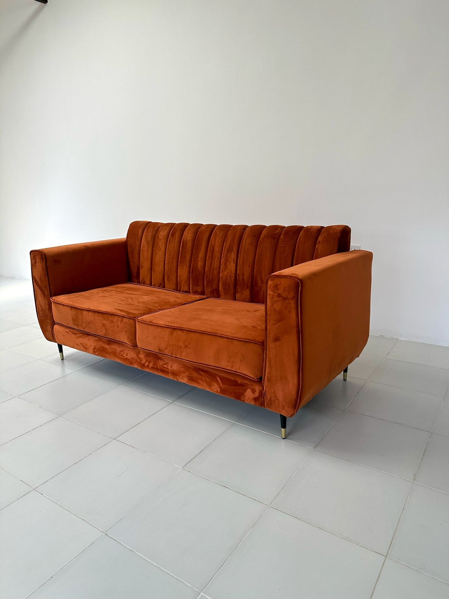 The Glam Velvet Sofa - Furniture & Garden