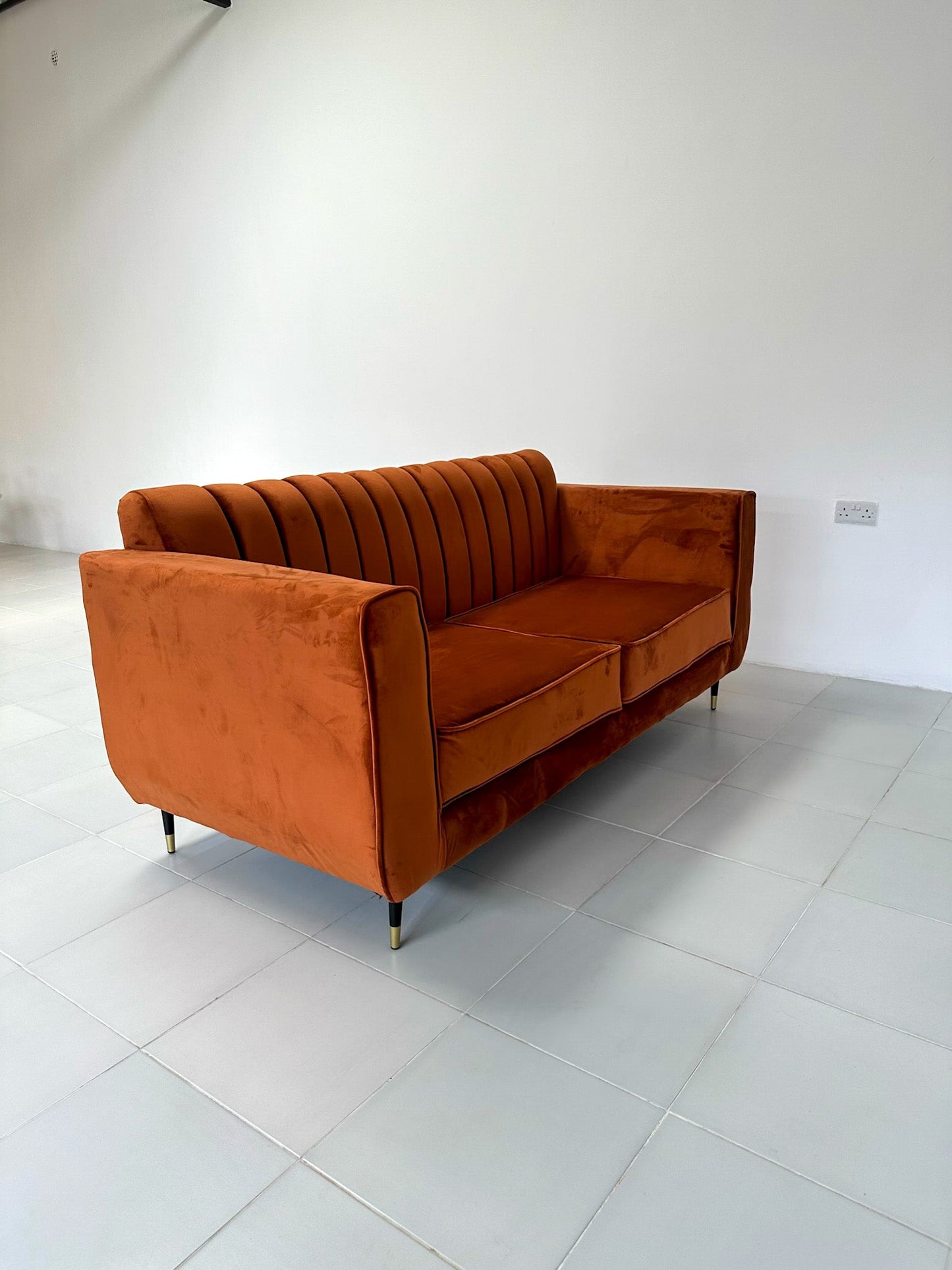 The Glam Velvet Sofa - Furniture & Garden