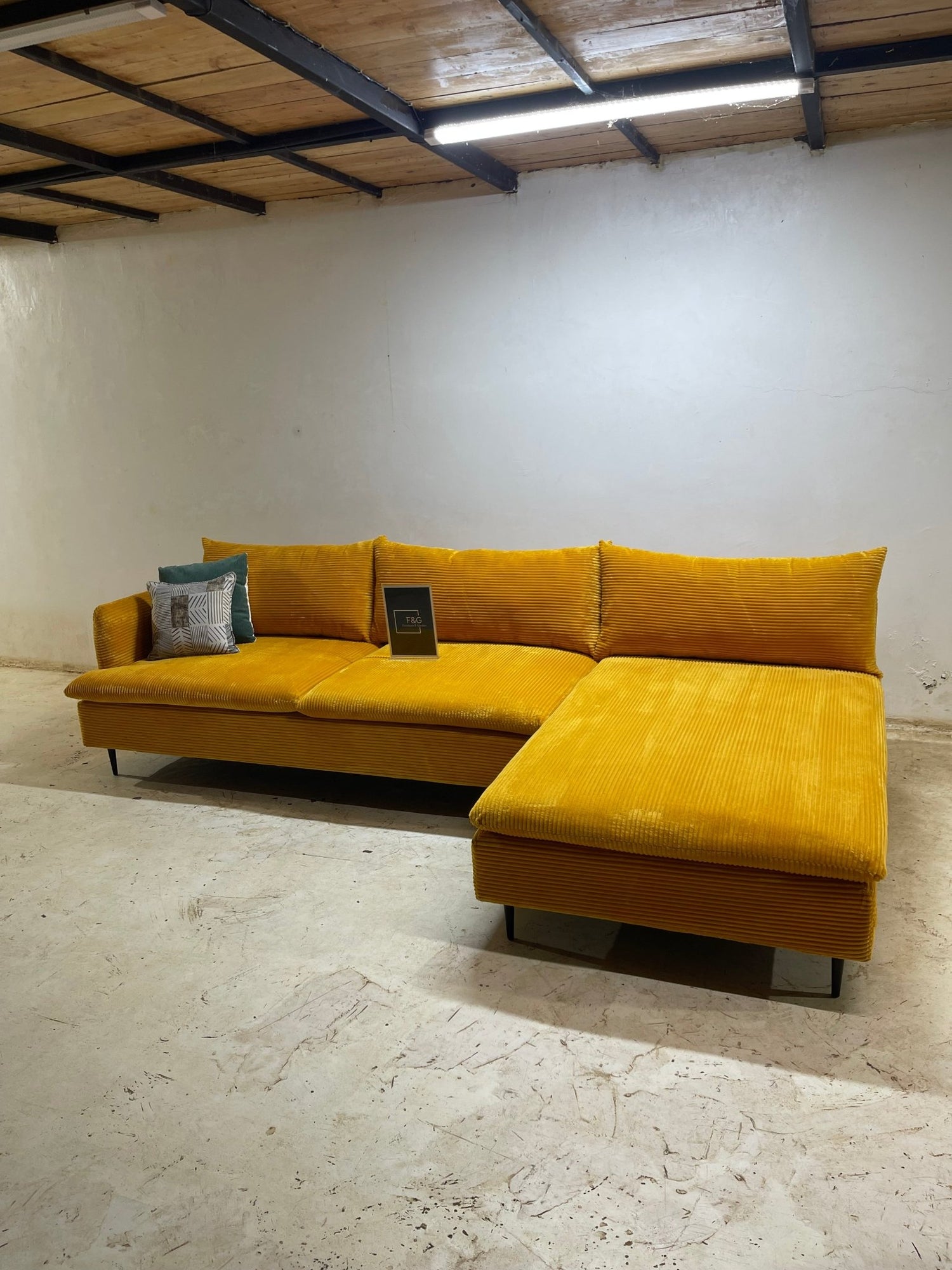 The Jabari Sectional Sofa - Furniture & Garden