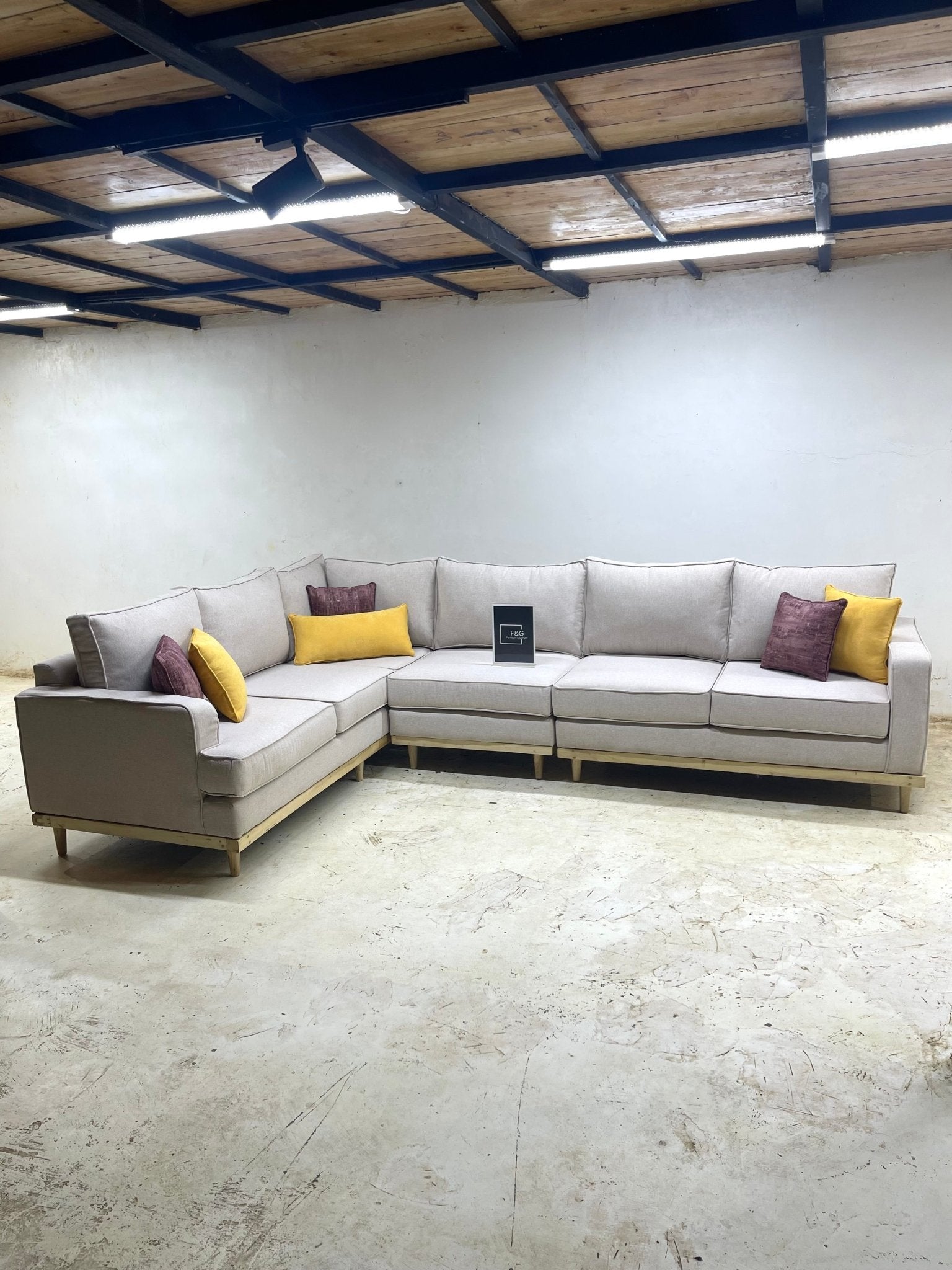 The Samira Sectional Sofa - Furniture & Garden