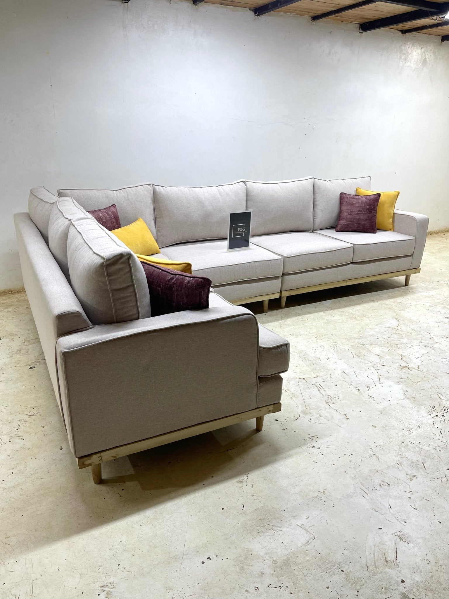 The Samira Sectional Sofa - Furniture & Garden
