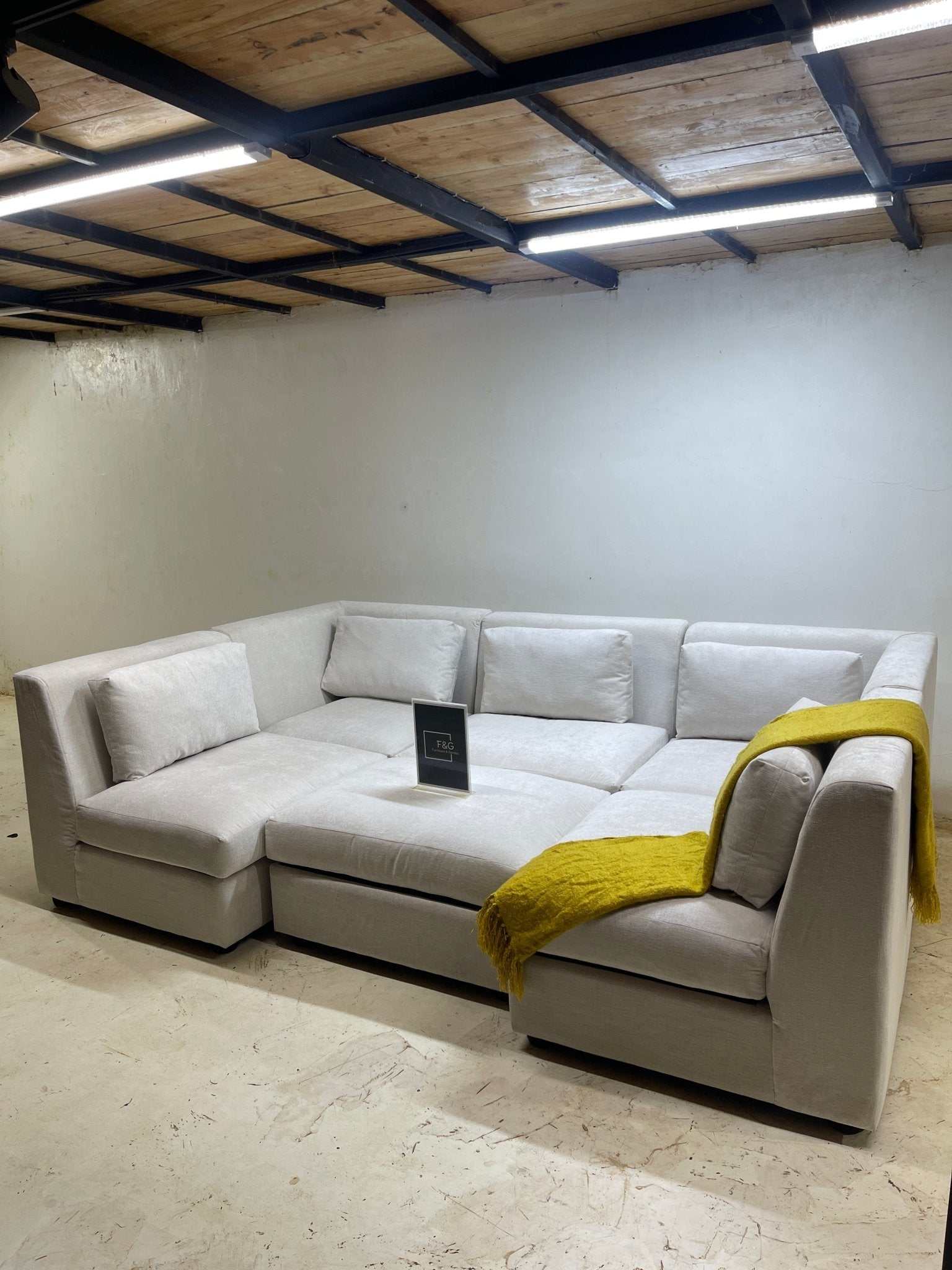 The Vaulta Sectional Sofa - Furniture & Garden