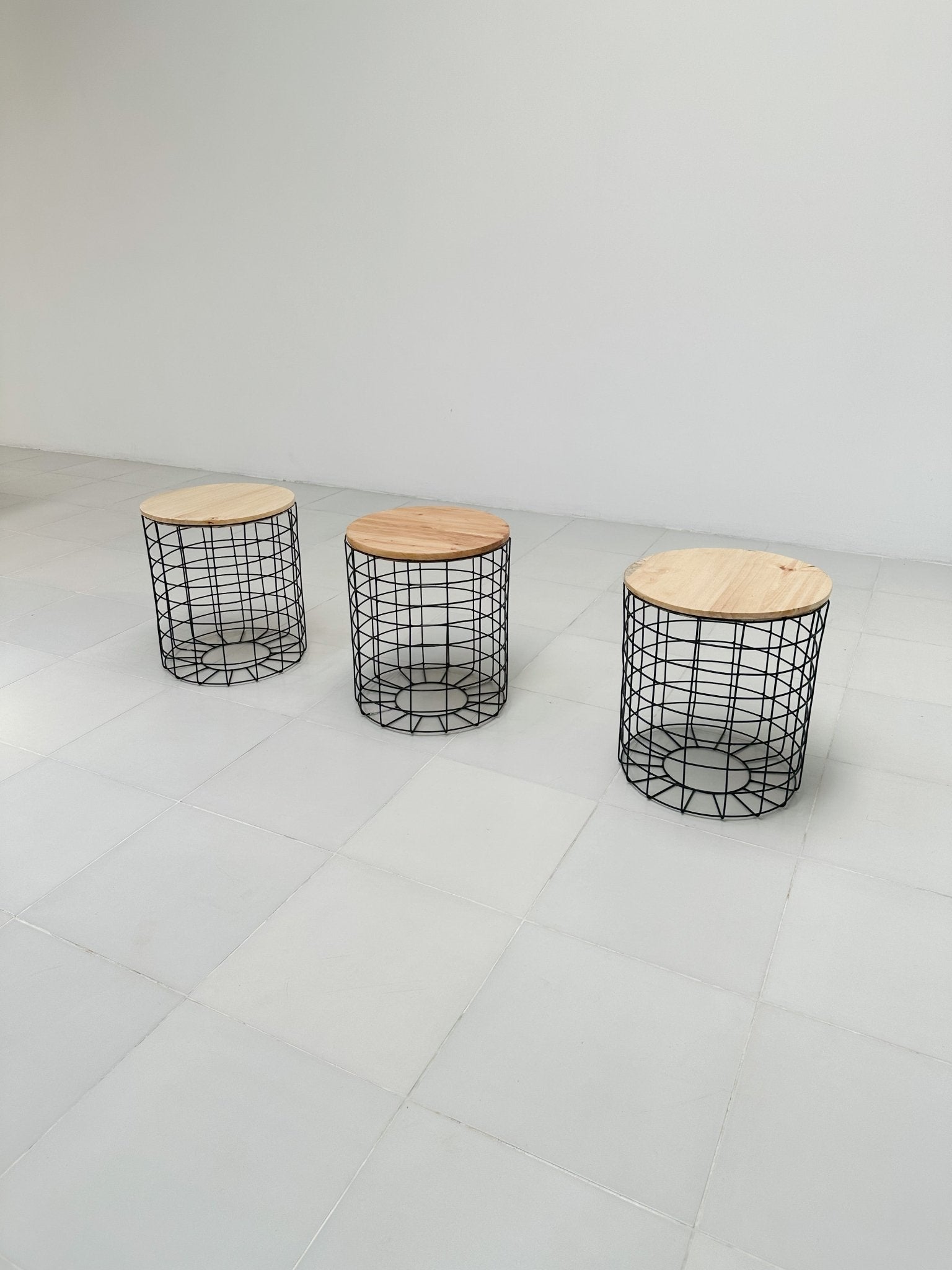 The Basket stools - Furniture & Garden